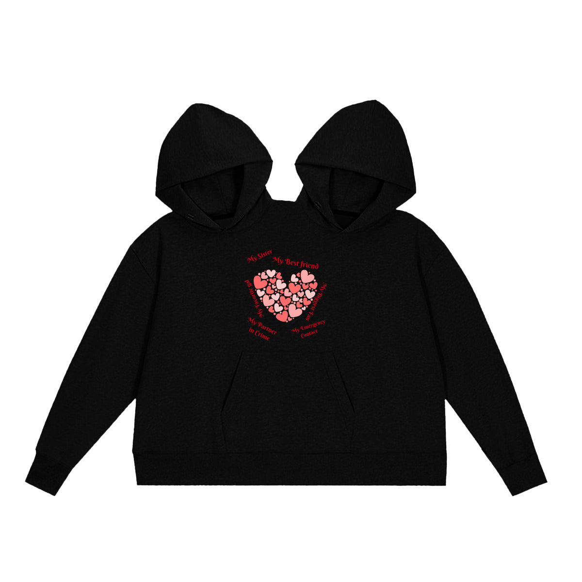My Sister Duo Overside Hoodie