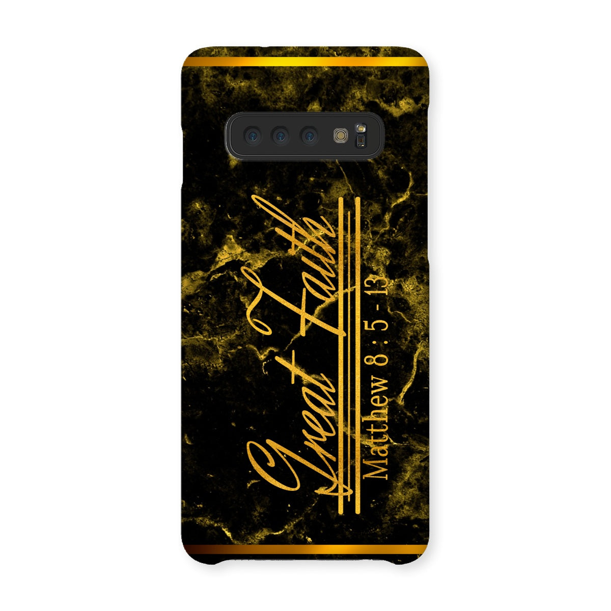 Great Faith || Matthew 8:5-13 Snap Phone Case