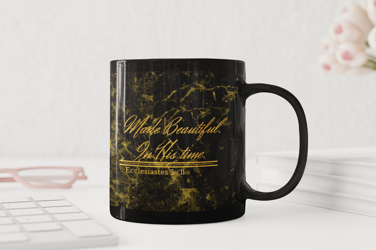 Made Beautiful in His Time || Ecclesiastes 3:11 Mug