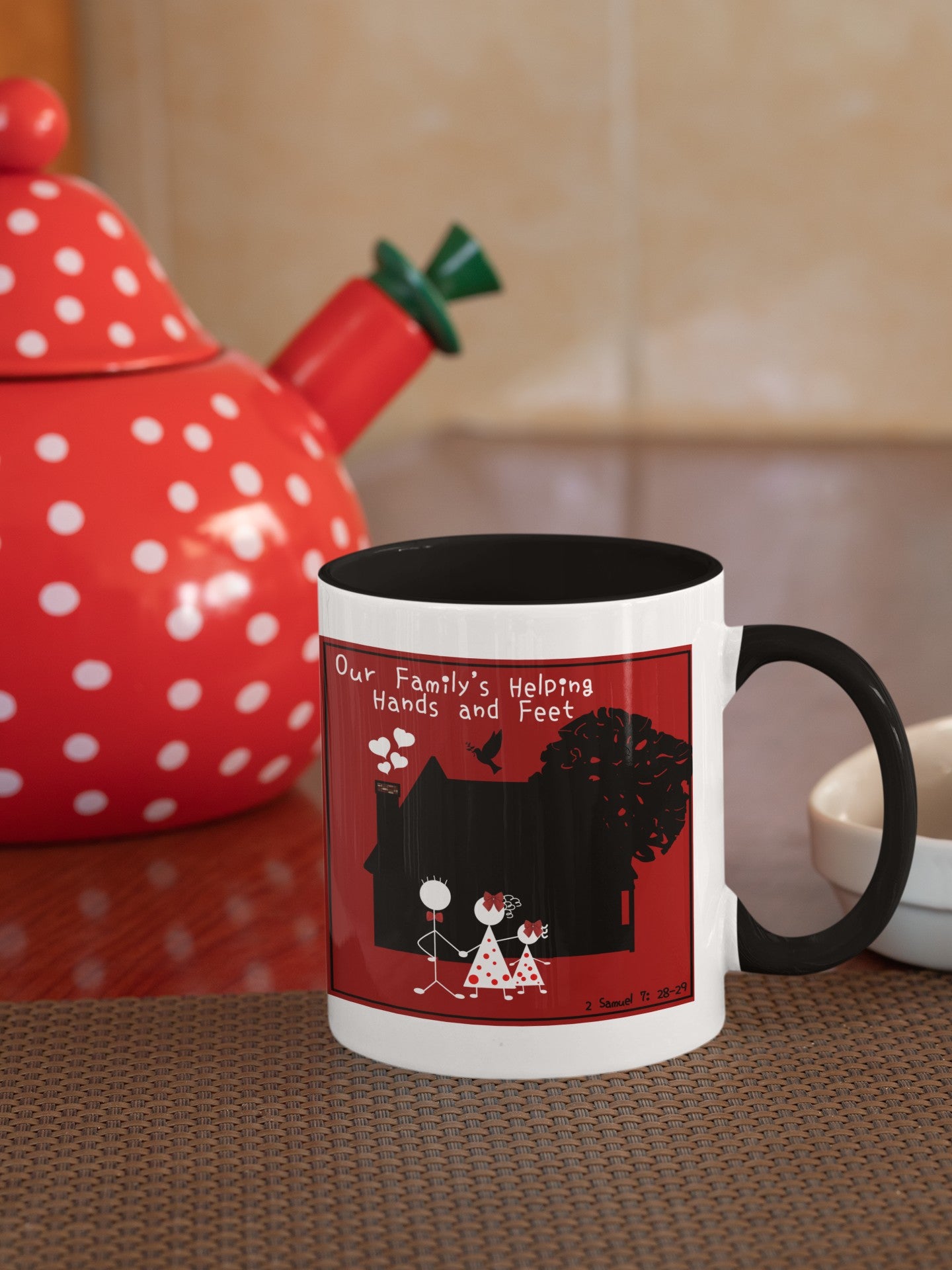 English || Matching Family-Band Mug for Youth and Kids