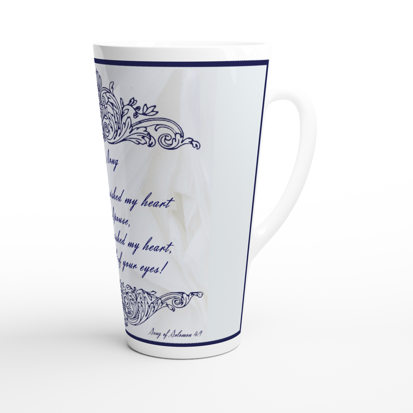 His Song of Solomon Latte 17oz Ceramic Mug
